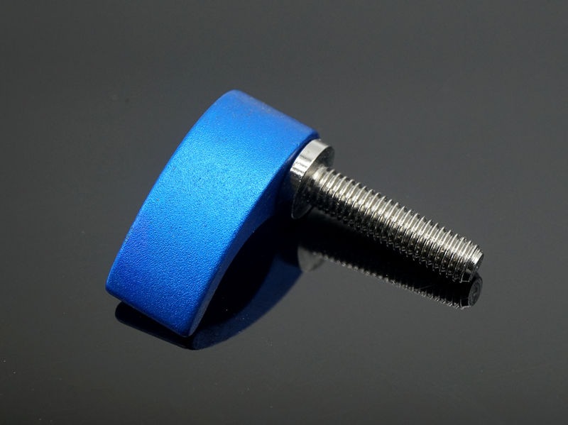7字型クランプレバーカーブタイプねじ(レバー角度調節可能) （M5x20mm