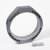 「Bランク品」TB009-新型超軽量化設計 内径145mm鏡筒バンド ゆうパック全国送料無料|特売コーナー
