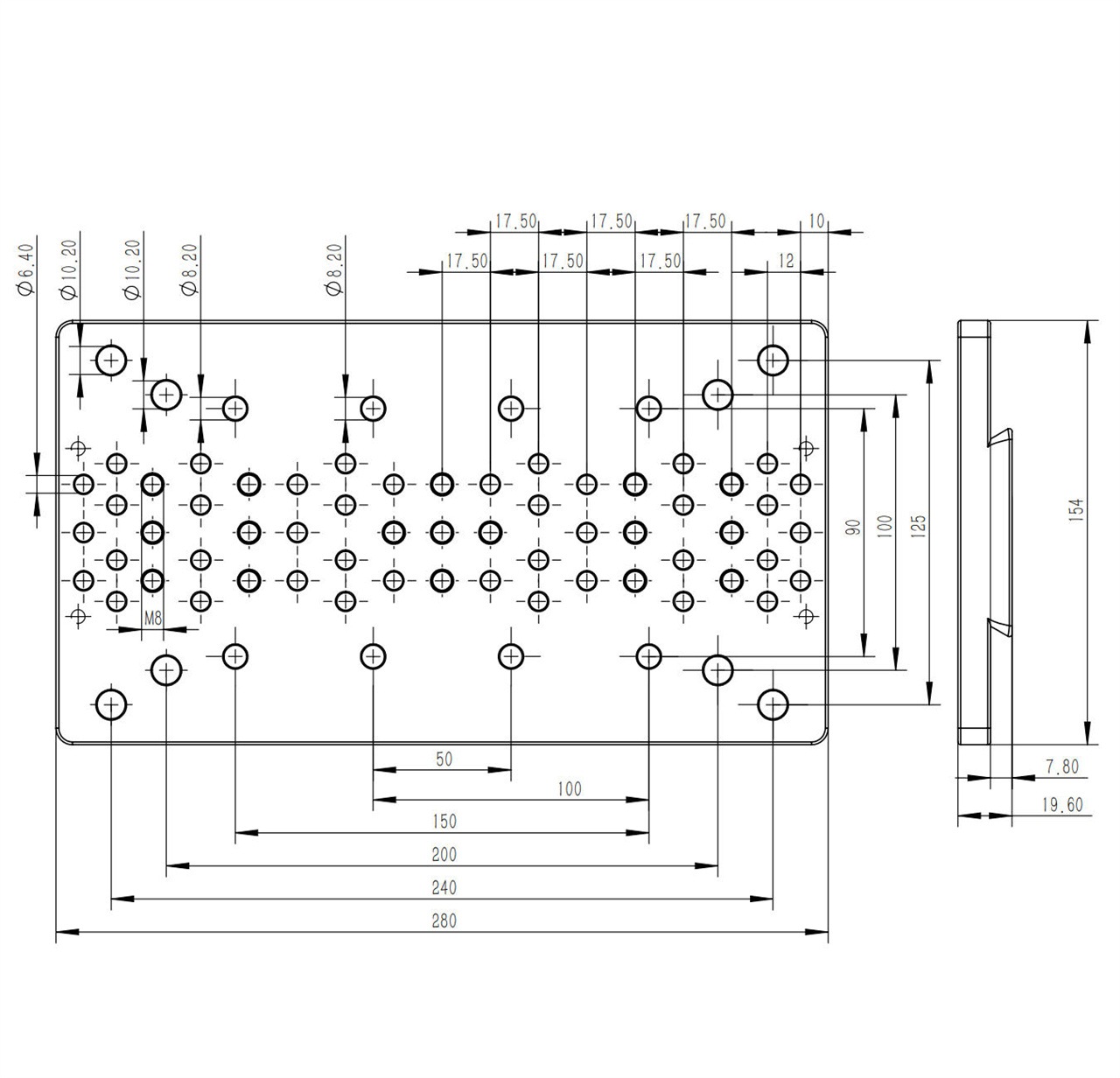 AU007-LOSMANDY����280mm�磻�ɷ����ꥬ�� �����ϥ����������Х���б� ���եͥ���° �椦�ѥå����������Χ700��