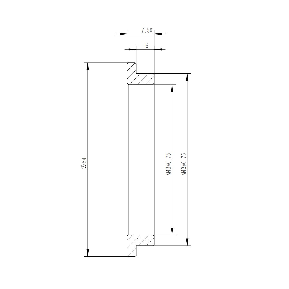 TP515-M48��M42�Ѵ������ץ�����M48������M42�᥹�� ����å��ݥ���������Χ185��