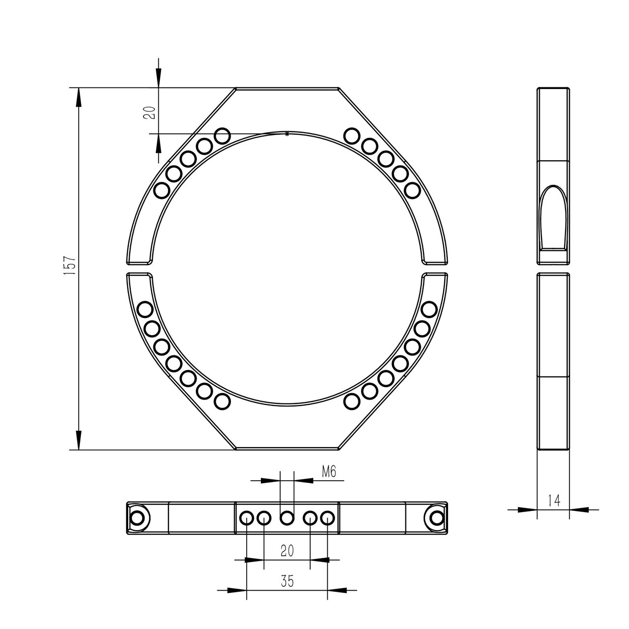 TB007-Ķ���̲��߷� ���114/115mm�����Х�� ����å��ݥ���������Χ185��