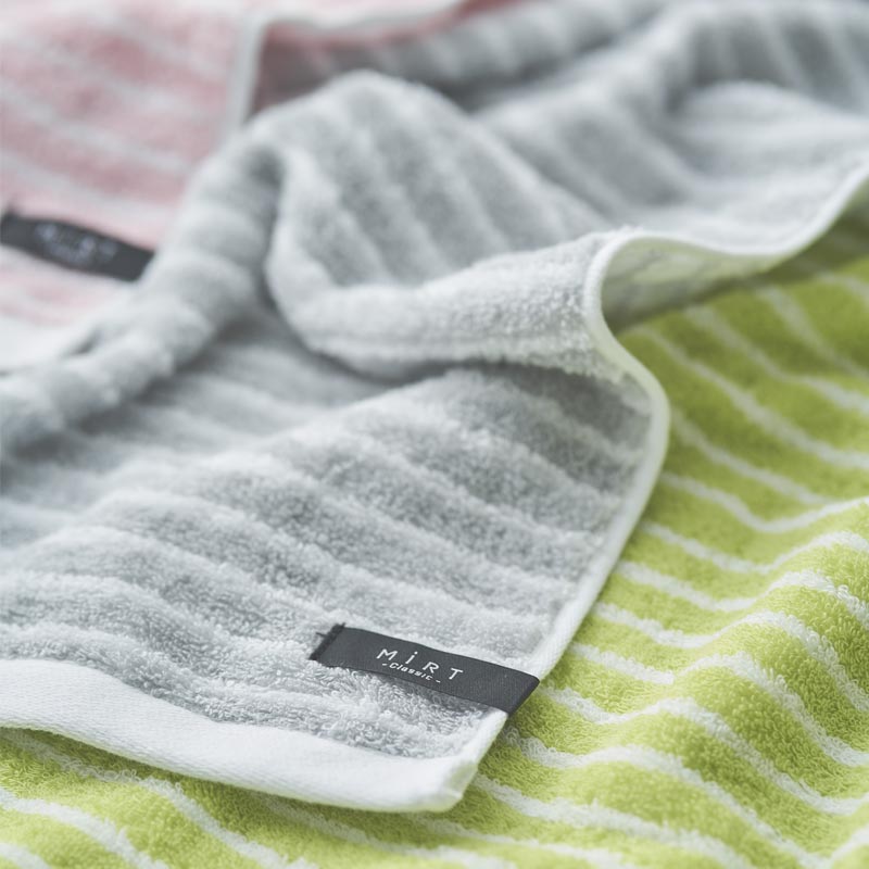 MiRT　ボーダーギフトセット（BT×2）<br>Gray × Sax blue