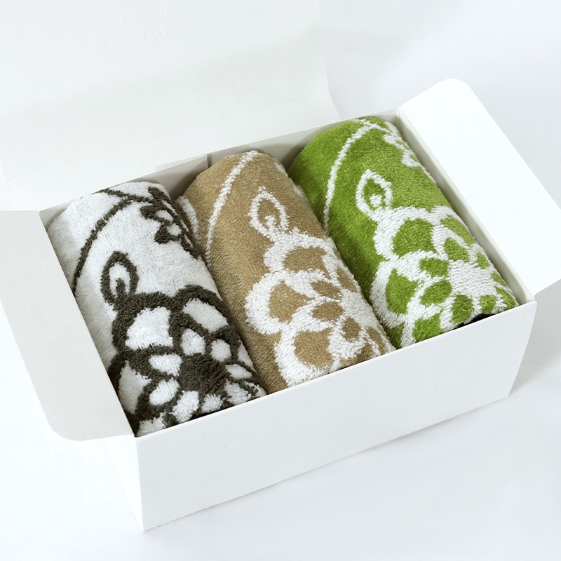 MiRT フリルドギフトセット(HK×3)<br>White・Beige・Green