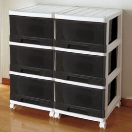 ������ ��26�� ���������� ��Ǽ������ ��Ǽ�ܥå��� �ץ饹���å� �����Ф� ������������ ���� 3�� 2���� ��34.5cm ����41.5cm �⤵69.4cm ���顼�ܥå��� ������� �İ��� �ۥ磻�ȡ��֥�å� ���㥹�����դ� �����å��� ������Ǽ ���ؤ� ������ ������ ������̵����