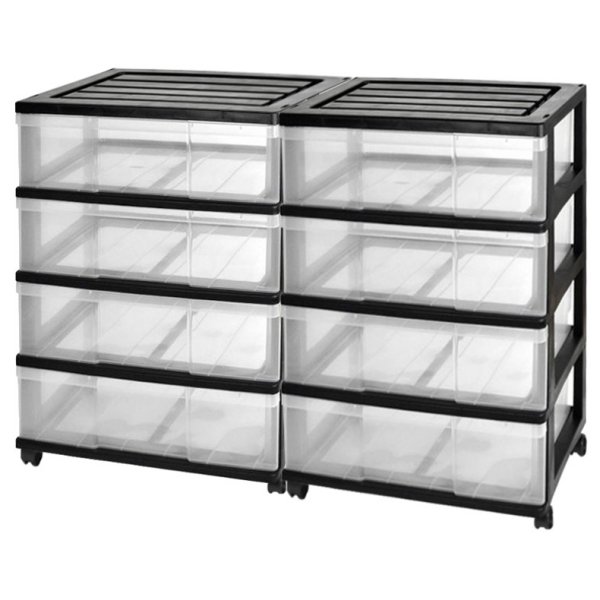 ��14�� ���顼�ܥå��� ���������� ��Ǽ������ �ץ饹���å� �����Ф� �磻�ɥ������� 4�� 2���� ������� �֥�å������ꥢ ���㥹�����դ� ��60 ����40 �⤵85cm ������