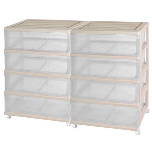 ��14�� ���顼�ܥå��� ���������� ��Ǽ������ �ץ饹���å� �����Ф� �磻�ɥ������� 4�� 2���� ������� �١����塿���ꥢ ���㥹�����դ� ��60 ����40 �⤵85cm ������