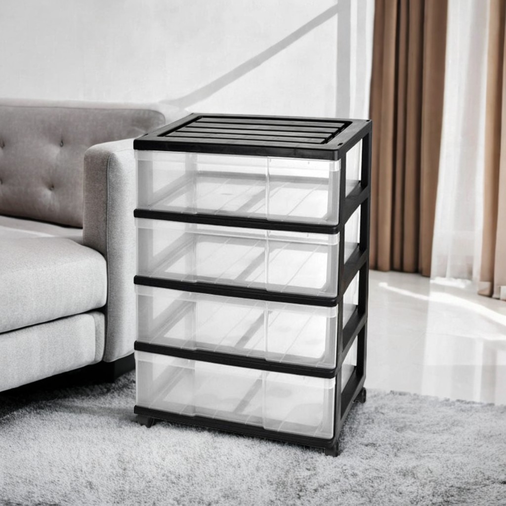 ��14�� ���顼�ܥå��� ���������� ��Ǽ������ �ץ饹���å� �����Ф� �磻�ɥ������� 4�� ����ե� ������� �֥�å������ꥢ ��60 ����40 �⤵85cm ���㥹�����դ� ������