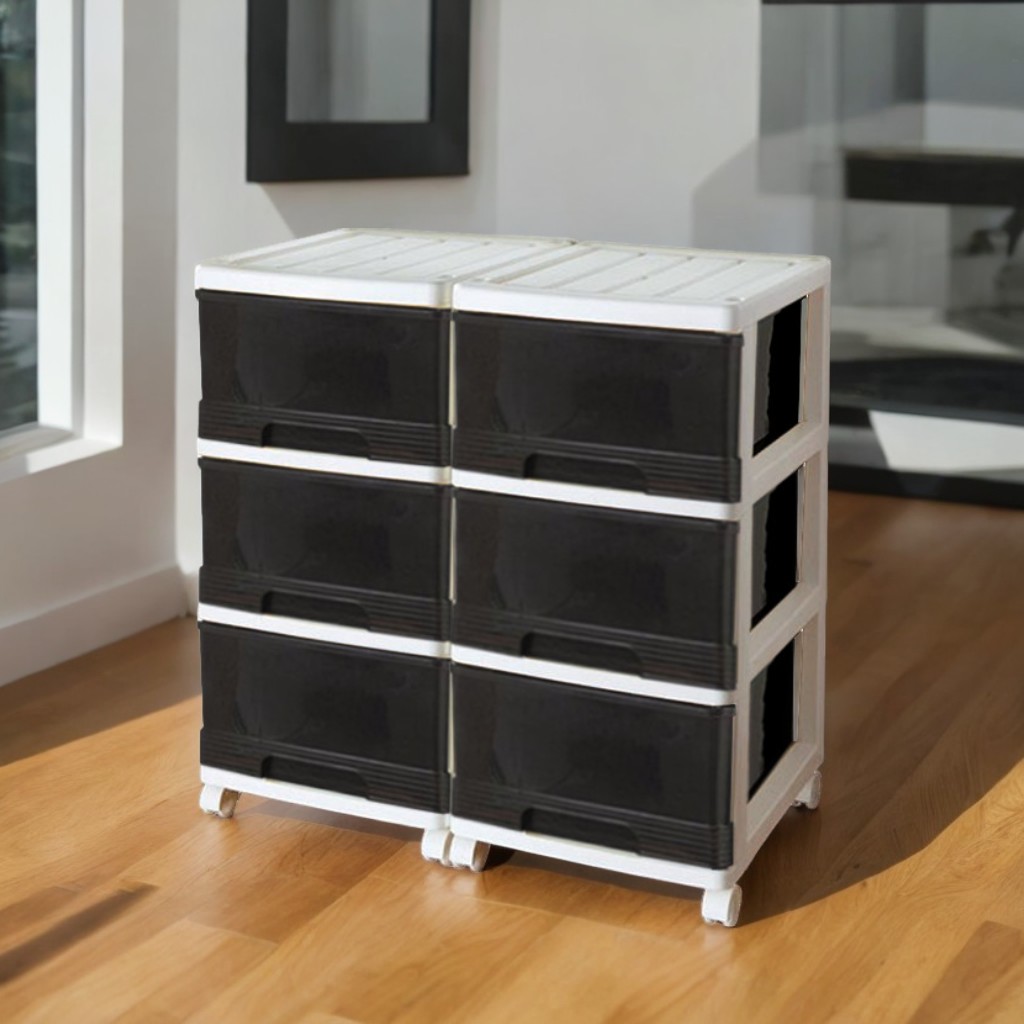 ��26�� ��Ǽ������ �ץ饹���å� �����Ф� ���顼�ܥå��� ���� 3�� 2���� ��34.5 ����41.5 �⤵69.4cm ������������ ������� �ۥ磻�ȡ��֥�å� ���㥹�����դ� ������