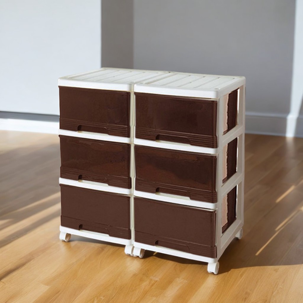 ��26�� ��Ǽ������ �ץ饹���å� �����Ф� ���顼�ܥå��� ���� 3�� 2���� ��34.5 ����41.5 �⤵69.4cm ������������ ������� �ۥ磻�ȡ��֥饦�� ���㥹�����դ� ������