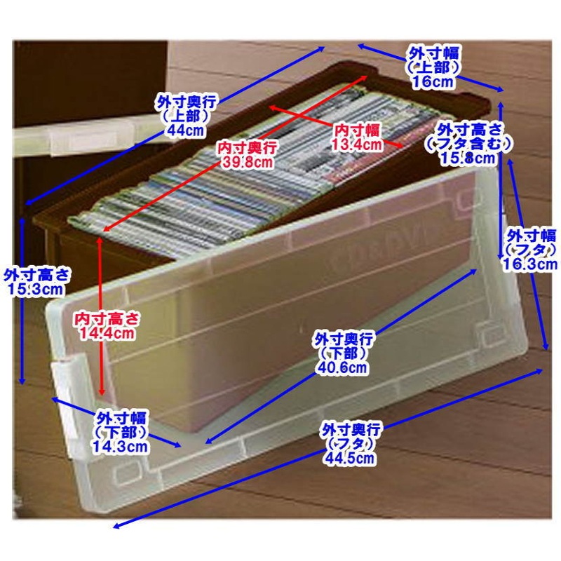 CD������ DVD������ ��Ǽ�ܥå��� �ե��դ� ��Ǽ������ ���顼�ܥå��� �Хå��뼰 �������� �ץ饹���å� ������� �֥饦�� Ʊ�� 6���� ������ ������