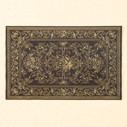 ドールハウス用　絨毯他 1点）ミニチュア1/12スケールミニチュア絨毯 ドールハウスカーペット