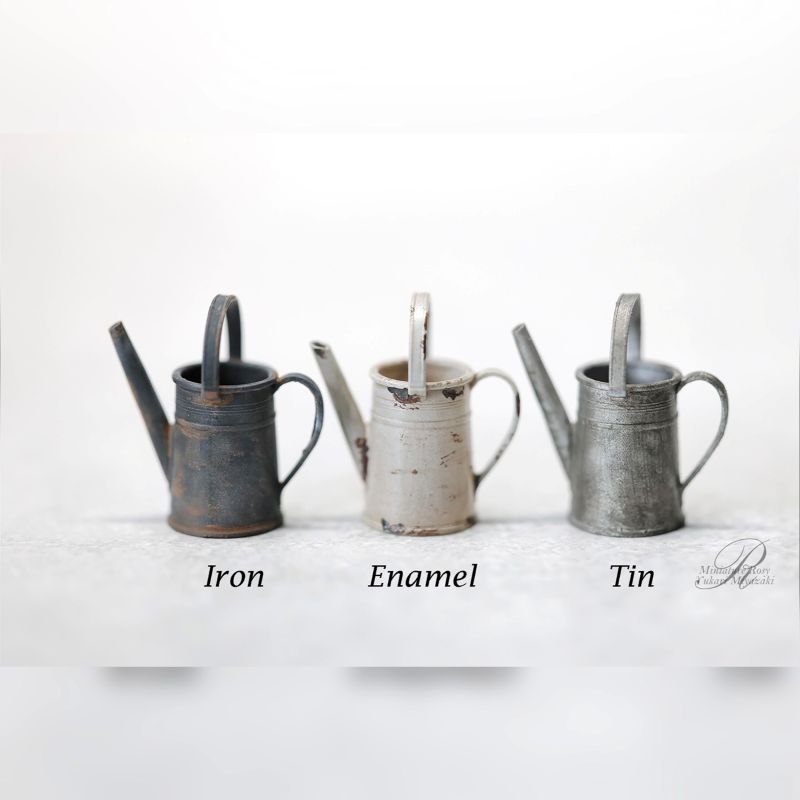 �ߥ˥��奢�����祦����Iron / Enamel / Tin�ס�Miniature Rosy�����