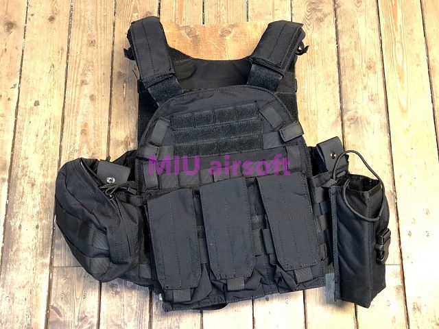 美品 エマーソン製 マルチカムブラック プレートキャリア CPC EMERSON