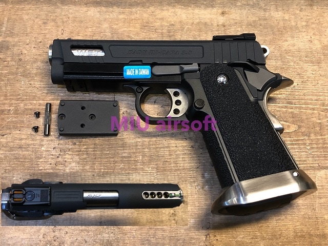 WE ﾊｲｷｬﾊﾟ3.8 Velociraptor ｶﾞｽﾞﾌﾞﾛｰﾊﾞｯｸ BK | メーカー別,WE | MIU