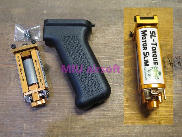 LCT ｽﾘﾑｸﾞﾘｯﾌﾟ BK ﾊｲﾄﾙｸﾓｰﾀｰｾｯﾄ | メーカー別,LCT | MIU AIRSOFT