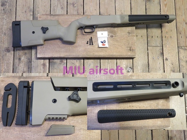 Mapleleaf VSR10 ライフルストックコンバージョンキット FDE | メーカー別,Mapleleaf Mapleleaf VSR10 ライフルストックコンバージョンキット FDE | メーカー別,Mapleleaf