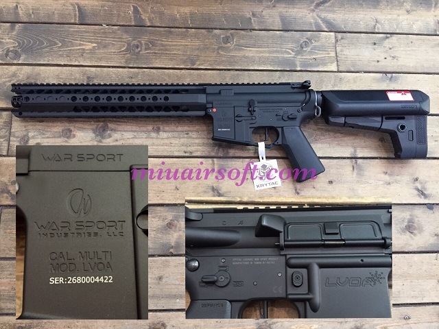 KRYTAC AEG WarSport LVOA-S | メーカー別,Krytac | MIU AIRSOFT