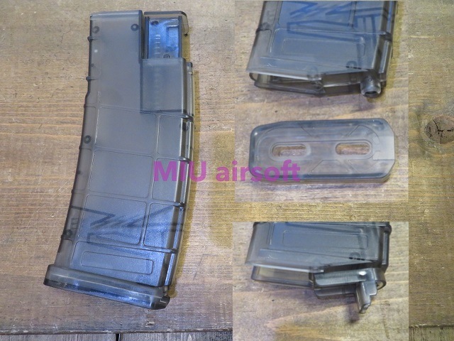 BigDragon PMAG�����̎� 500rd BB�ێ����ގ� BK