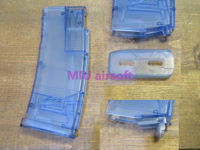 BigDragon PMAG�����̎� 500rd BB�ێ����ގ� BLUE