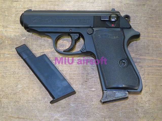 Marushin Walther PPK/S エアーガン・ケースレスタイプ Marushin Walther PPK/S Model Gun - Silver | RedWolf