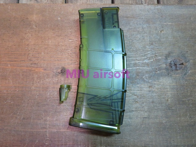 6mmProShop PMAG�����̎� 450rd BB�ێ����ގ� Green