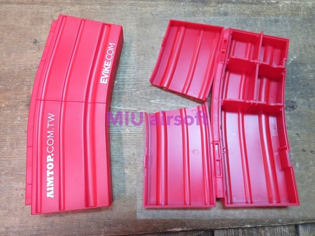 AIMTOP M4ﾏｶﾞｼﾞﾝ型ﾕｰﾃｨﾘﾃｨｰｹｰｽ RED | メーカー別,AIMTOP | MIU AIRSOFT