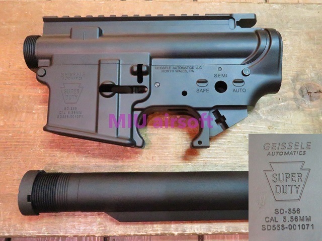 guns modify mws geissele レシーバー Guns Modify アルミレシーバーセット (東京マルイ M4 MWS対応