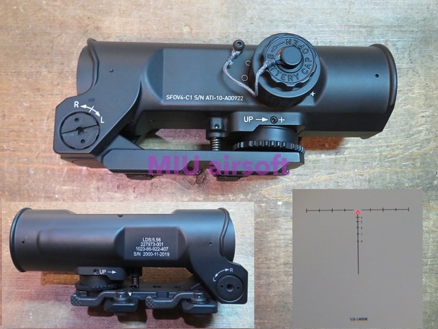 ARROW OPTICS 　ELCAN Specter　 OS4X  　ブラック Amazon.co.jp: ARROW OPTICS ELCAN Specter OS4X (最新型