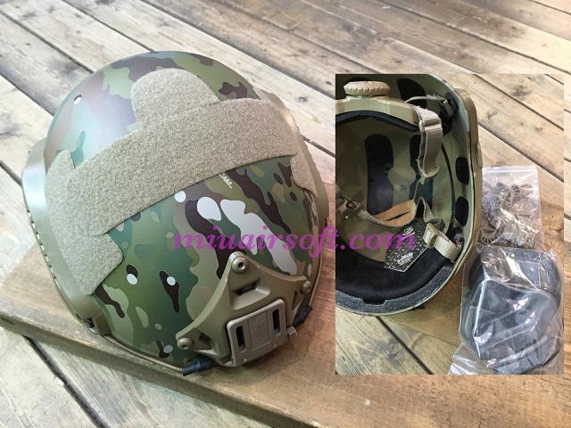 FMA RGヘルメット Comtac NVG付き FMA RGヘルメット Comtac NVG付き FMA Tactical Maritime Helmet