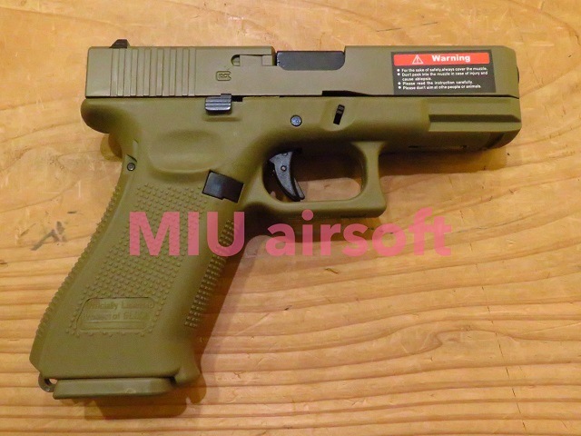 E&C GLOCK19X GBB DE