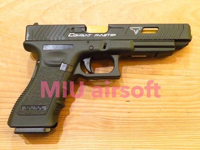 E&C 1202 GLOCK34 TTI GBB gold | メーカー別,E&C | MIU AIRSOFT