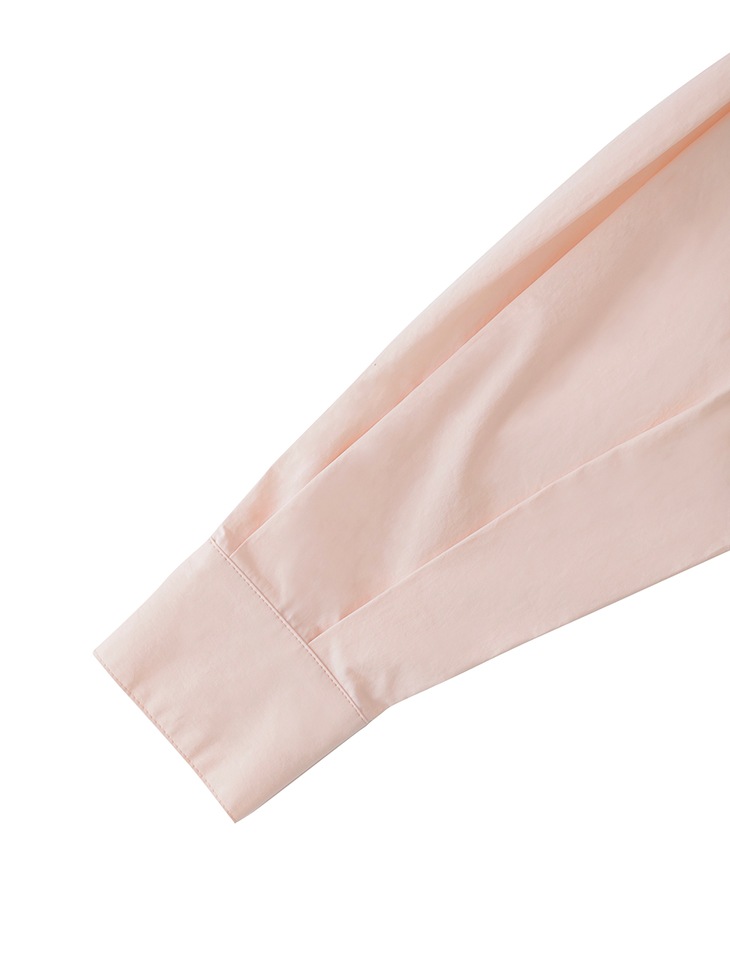 Sheer bijou cropped shirt (eme10430)