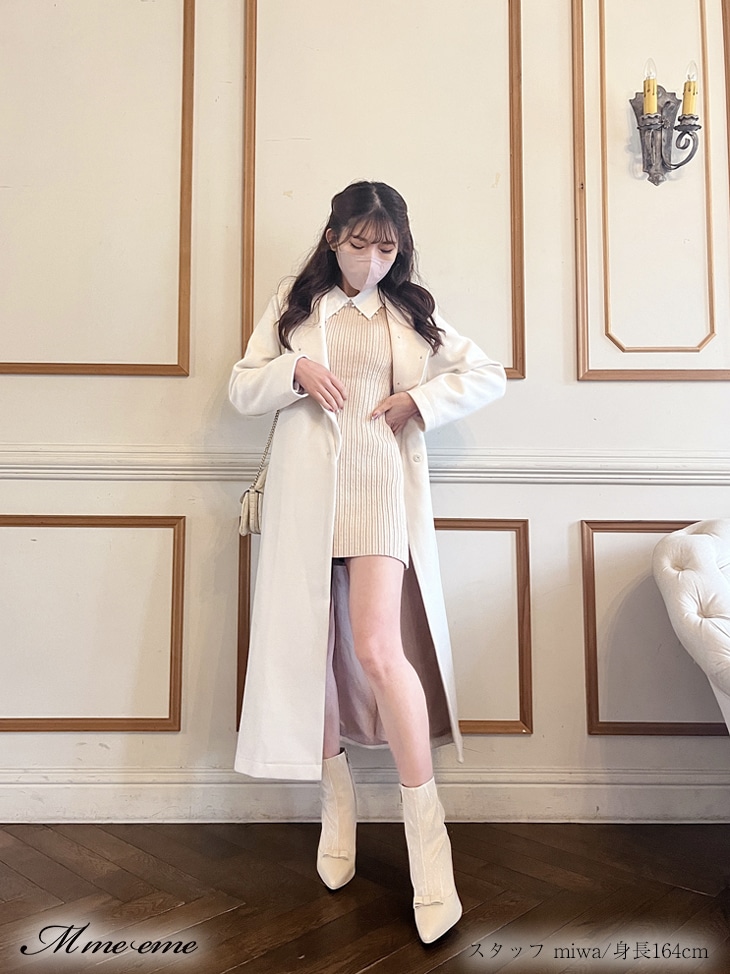 M me eme／【sale】Dot tulle short boots (eme10281) | All