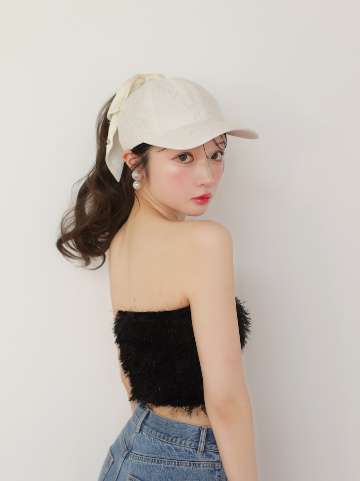 3way ribbon cap❤︎ エムミーエメ