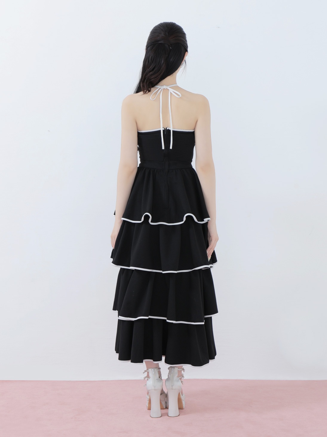 ワンピース M me eme Sweat tiered long onepiece M me eme Sweat tiered long onepiece M me eme／Off-the