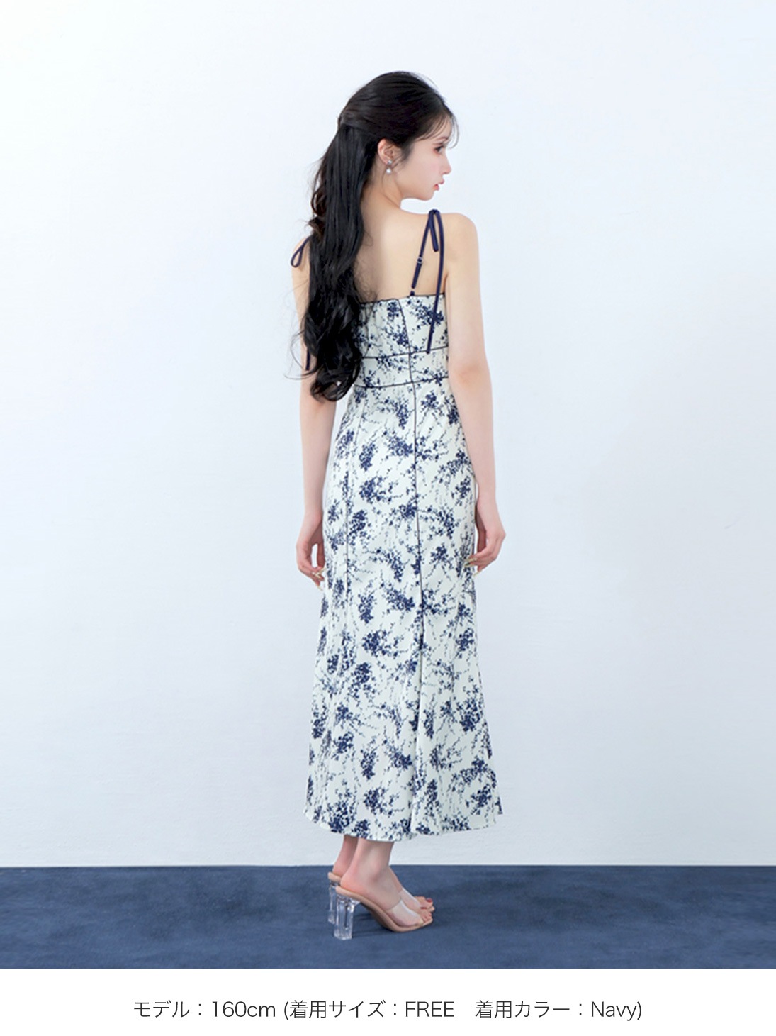 【M me eme】Flower tulle mini onepiece M me eme（エムミーエメ）