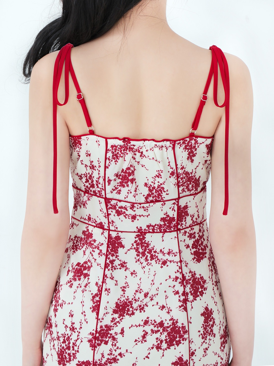 M me emeワンピース Flower tulle mini onepiece Tulle lace one