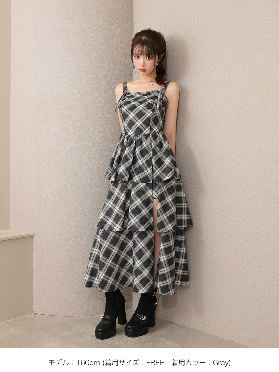 ワンピース ME M me eme／【sale】Bijou long knit dress (eme10505) | All