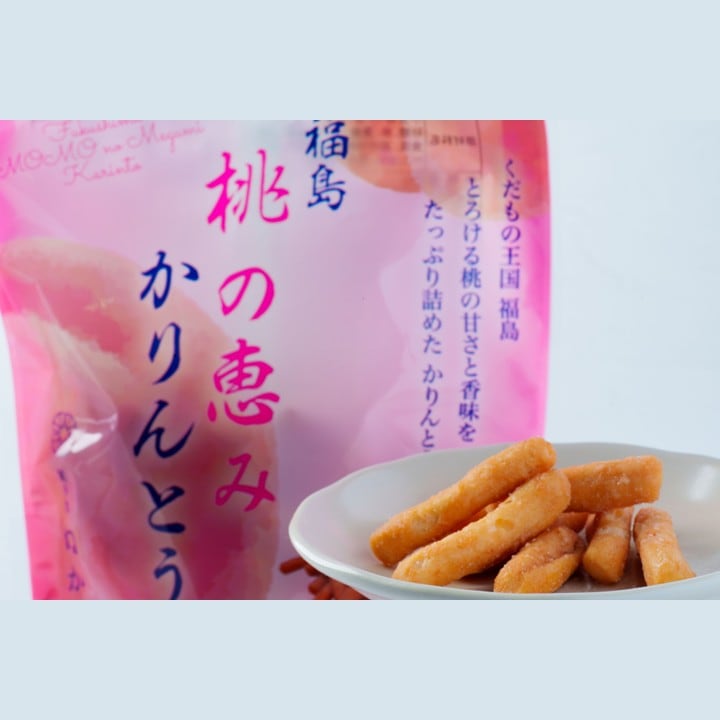 桃の恵みかりんとう | ぬか茂菓子店（お菓子） | ふるさと魅力逸品ネット