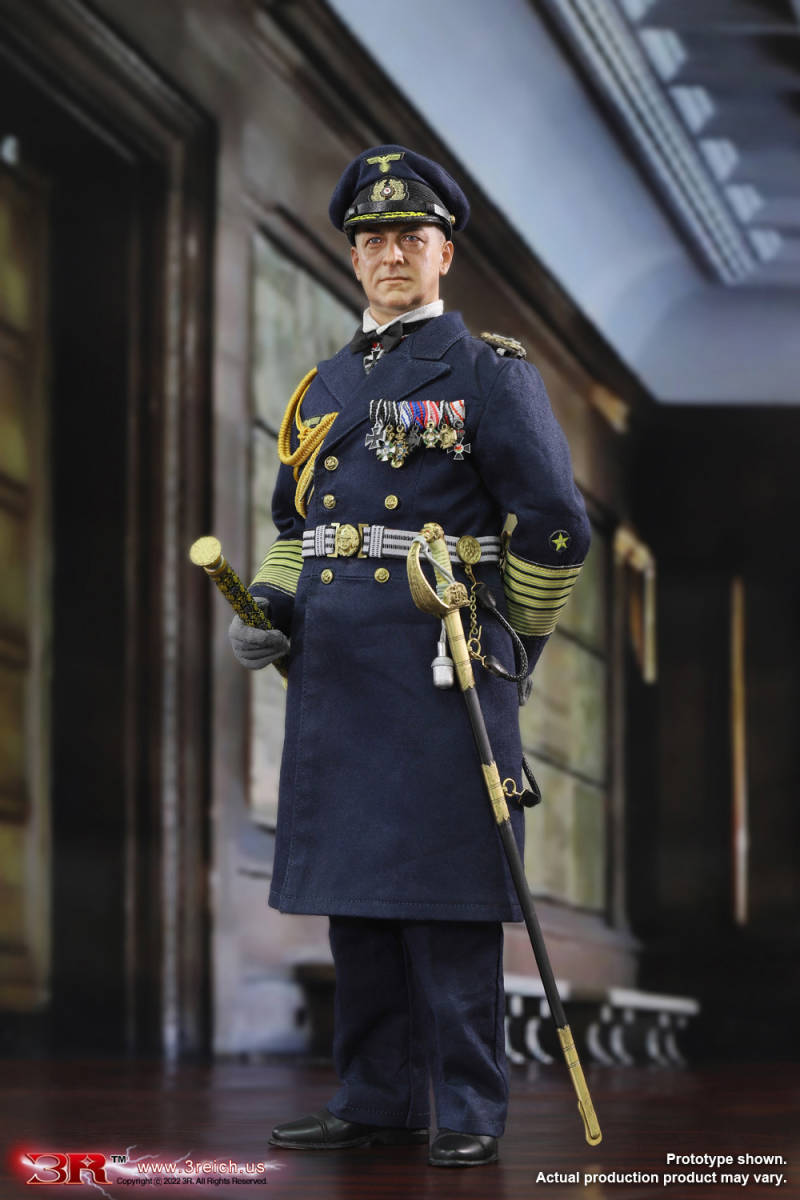 3R 1/6 WW2 ドイツ海軍 総司令官 エーリヒ・レーダー 未開封新品 GM650