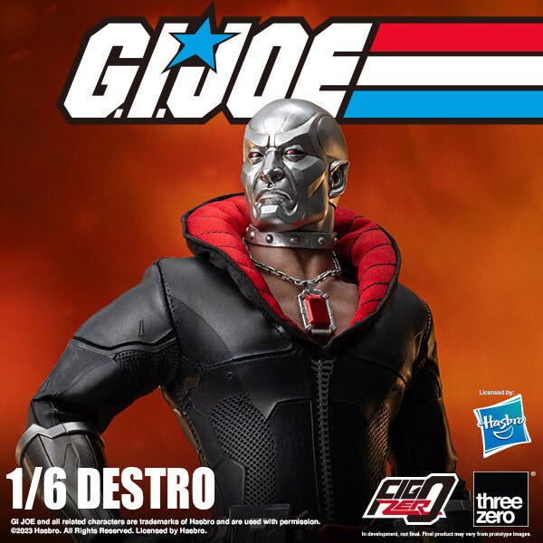 Threezero 1/6 フィグゼロ G.I.ジョー デストロ 新品未開封 3Z0352 スリーゼロ G.I. Joe FigZero Destro