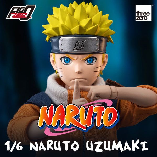 スリーゼロ NARUTO ナルト 1/6スケール THREEZERO うずまき ナルト フル可動 フィギュア 3A TOYS 
