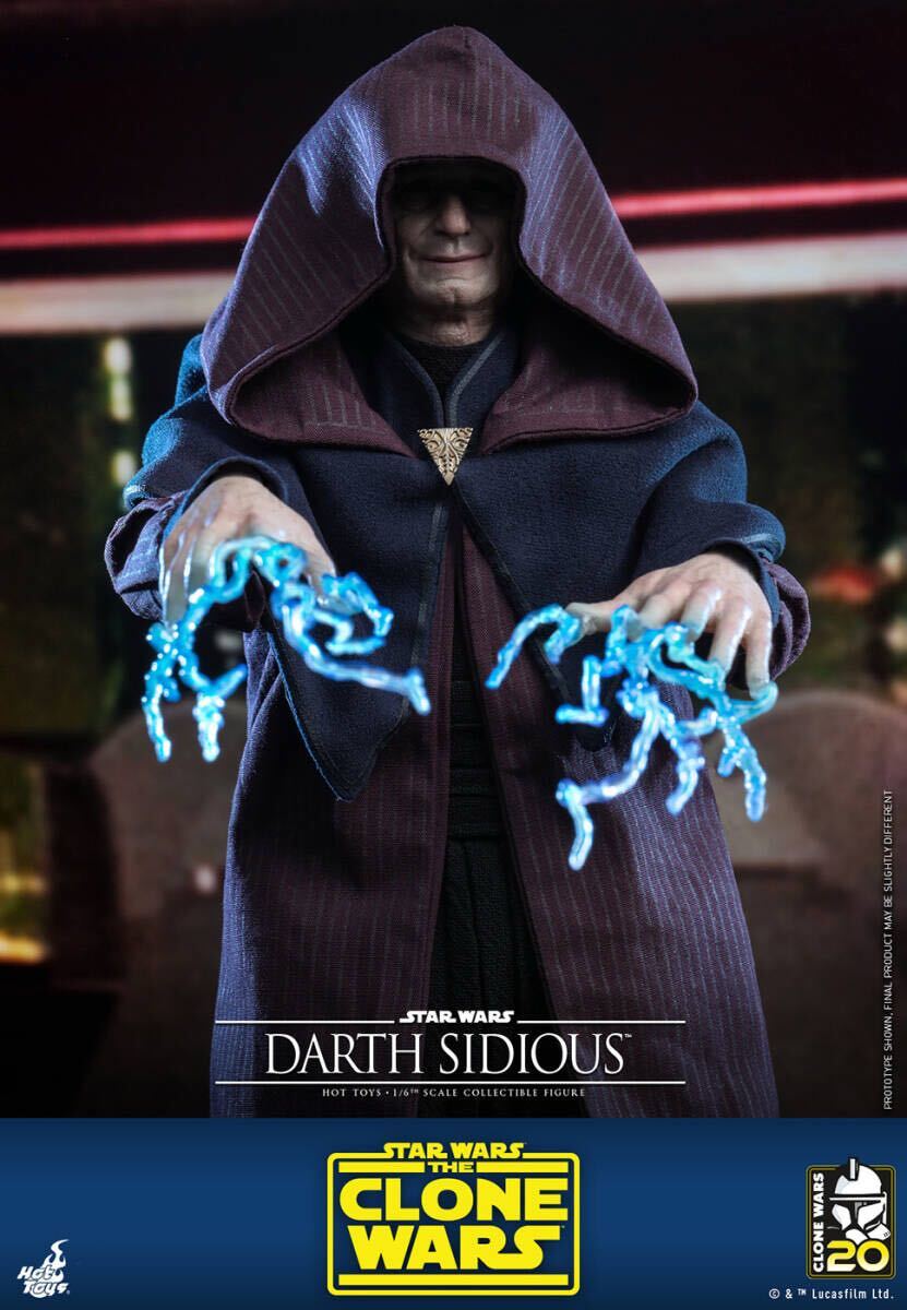 ホットトイズ TMS102 ダース・シディアス 1/6Darth Sidious ホットトイズ TMS102 ダース・シディアス 1/6Darth Sidious