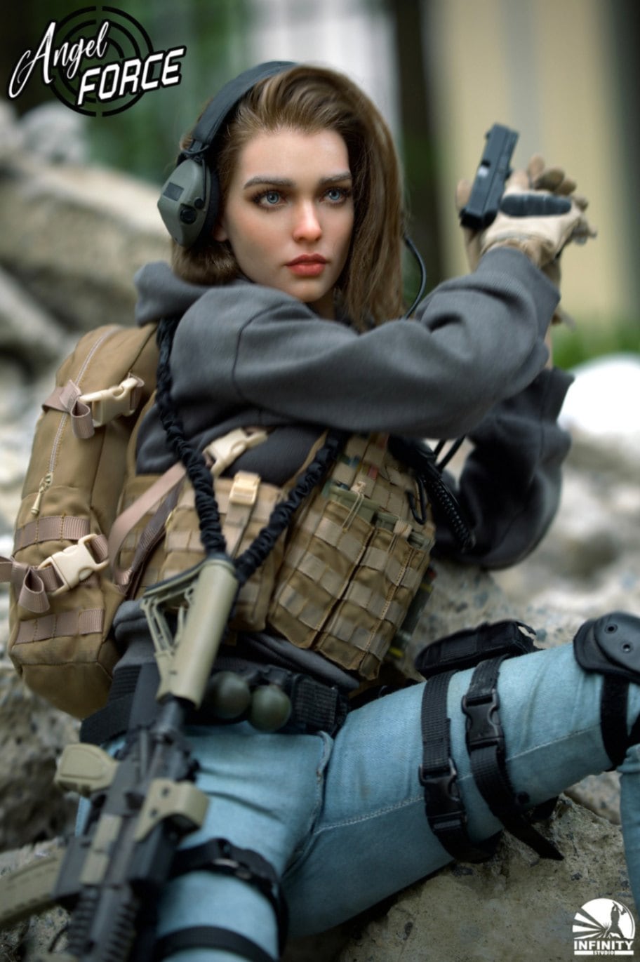 予約 Infinity Studio 1/3 Angel Force MIA 予約特典付き GJKD0001 Full Silicone Action Figure アクションフィギュア 開天 スタジオ 