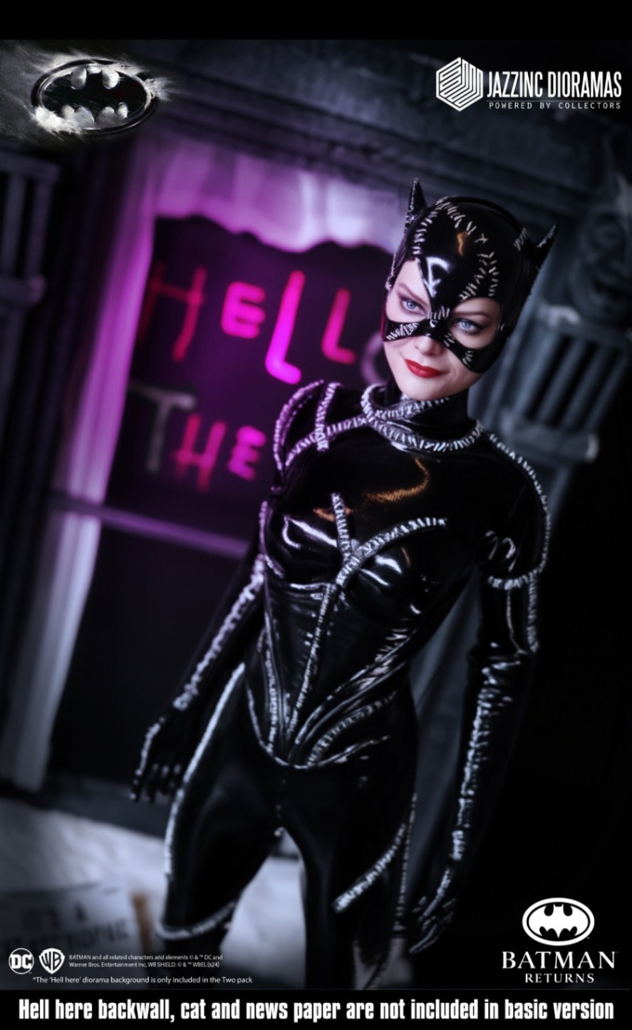 予約 Jazzinc Dioramas 1/6 キャット ウーマン (バットマン リターンズ) Basic Clean Version Catwoman Batman Returns 1992 COLLECTIBLE ACTION FIGURE