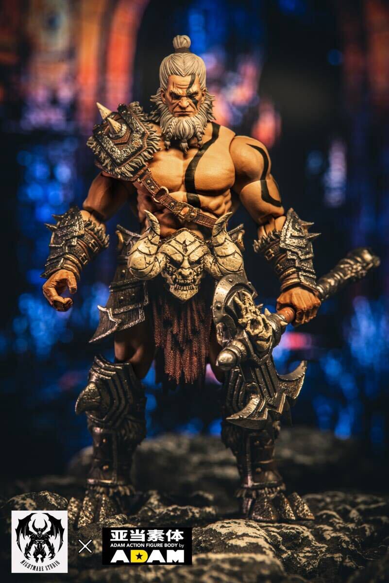 Nightmare Studio 1/12 バーサーカー 未開封新品 Barbarian アクションフィギュア