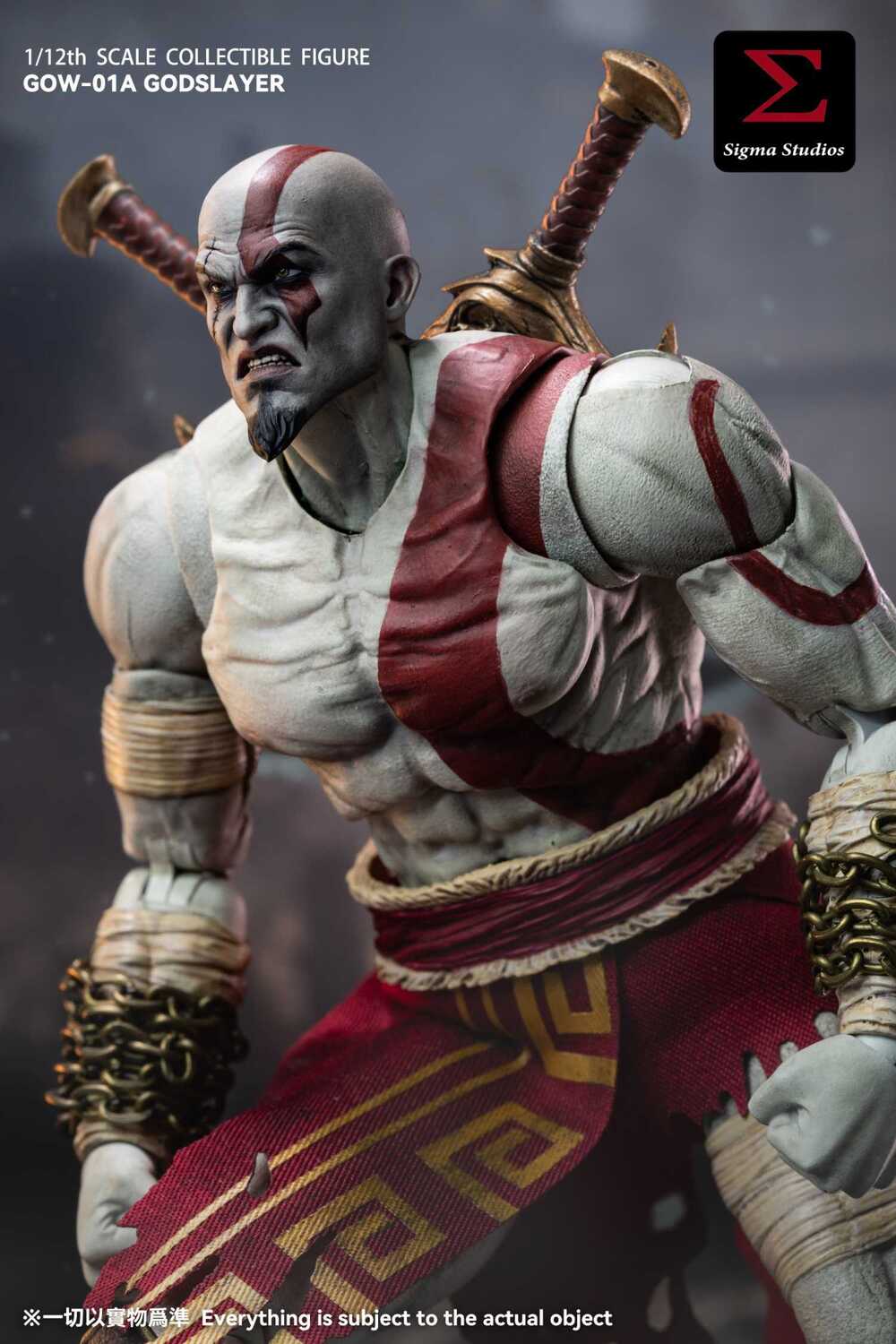 予約 Sigma Studios 1/12 ゴッスレイヤー GOW-01A GODSLAYER Collectible Action Figure アクションフィギュア