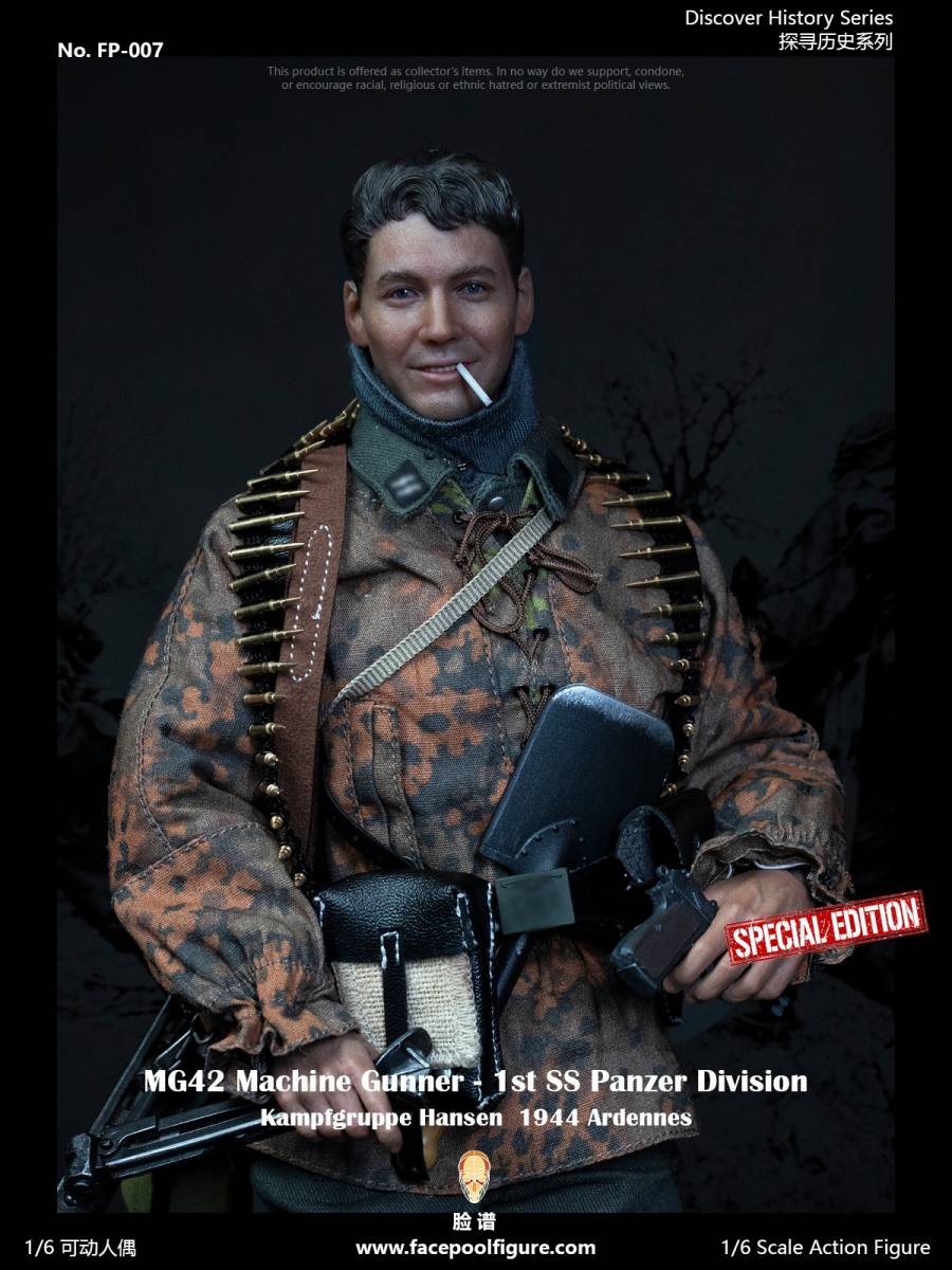 Facepoolfigure 1/6 FP017B 迫撃砲兵スナフ DX.Ver Facepoolfigure】FP017B 1/6 WW2 USMC Mortar Team Snafu The