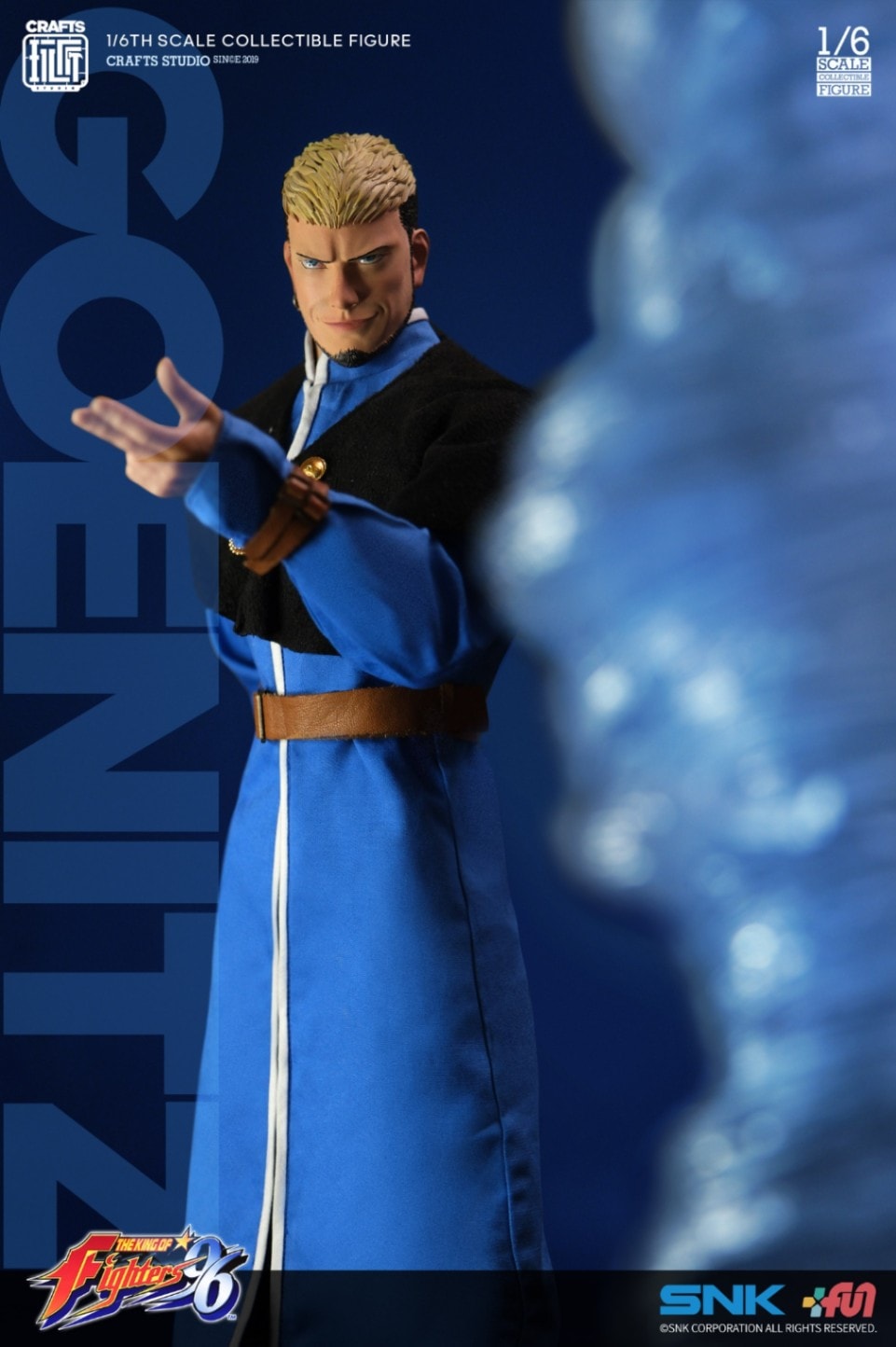 予約 CRAFTS STUDIO 1/6 SNK ザ・キング・オブ・ファイターズ 96 ゲーニッツ CS-022 THE KING OF FIGHTERS Goenitz KOF Collectible Action Figure アクションフィギュア