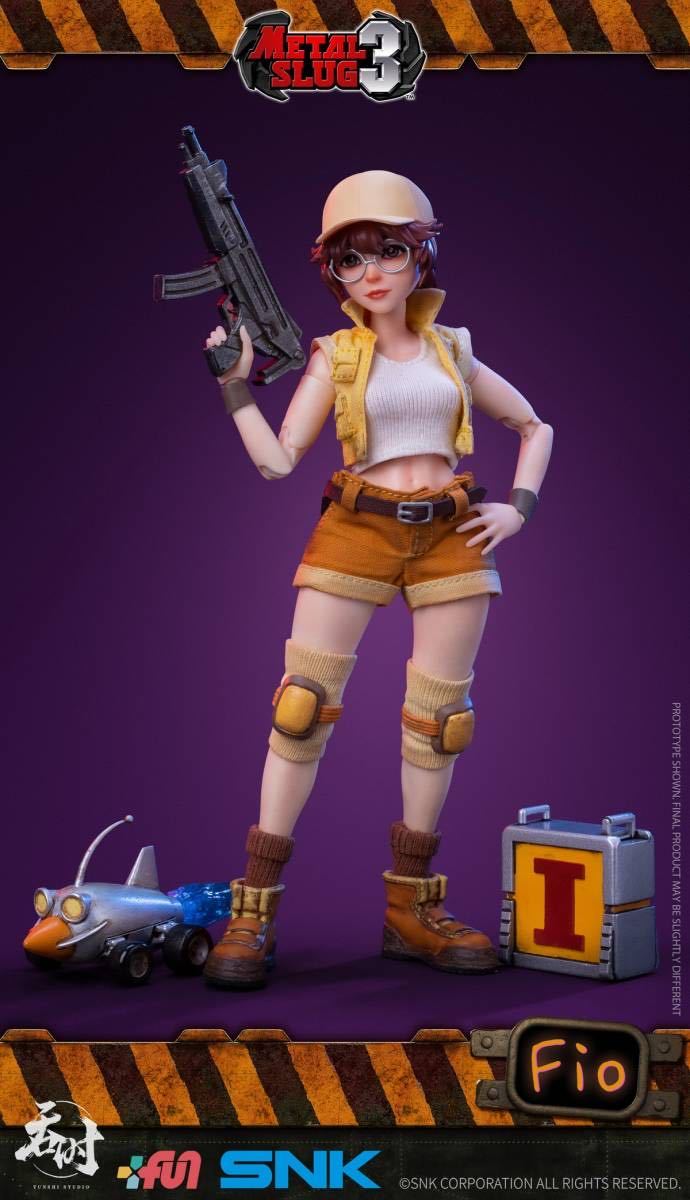 Tunshi Studio 1/12 SNK メタルスラッグ フィオ ジェルミ 絶版 未開封新品 呑時工作室 Fiolina Germi 